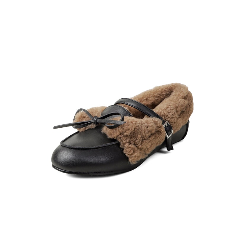 dwarves2353-2 Mary Jane 5 Black Long Plush