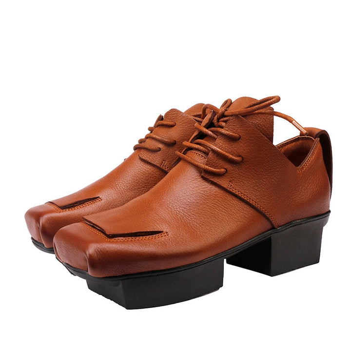 dwarves2357-2 Oxfords &amp; Tie 5.5 Brown