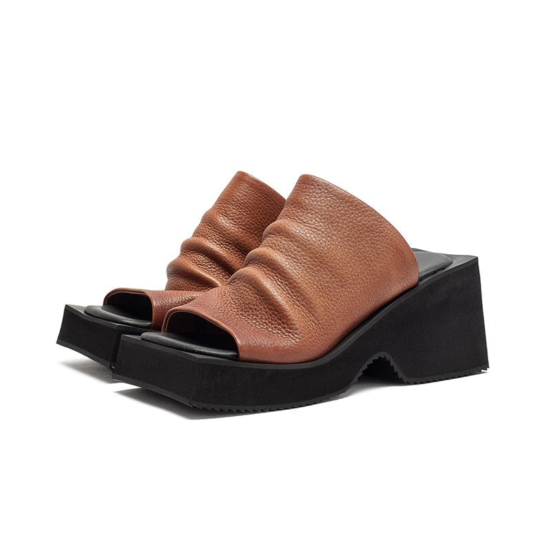 dwarves2359-1 Slippers 5 Brown