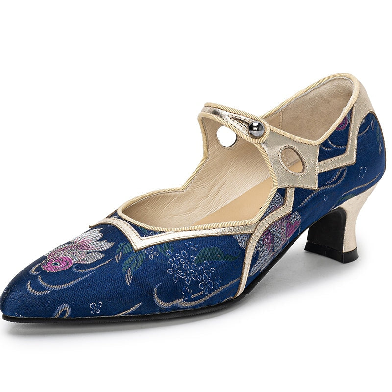 dwarves2370-3 Pumps 222 Blue