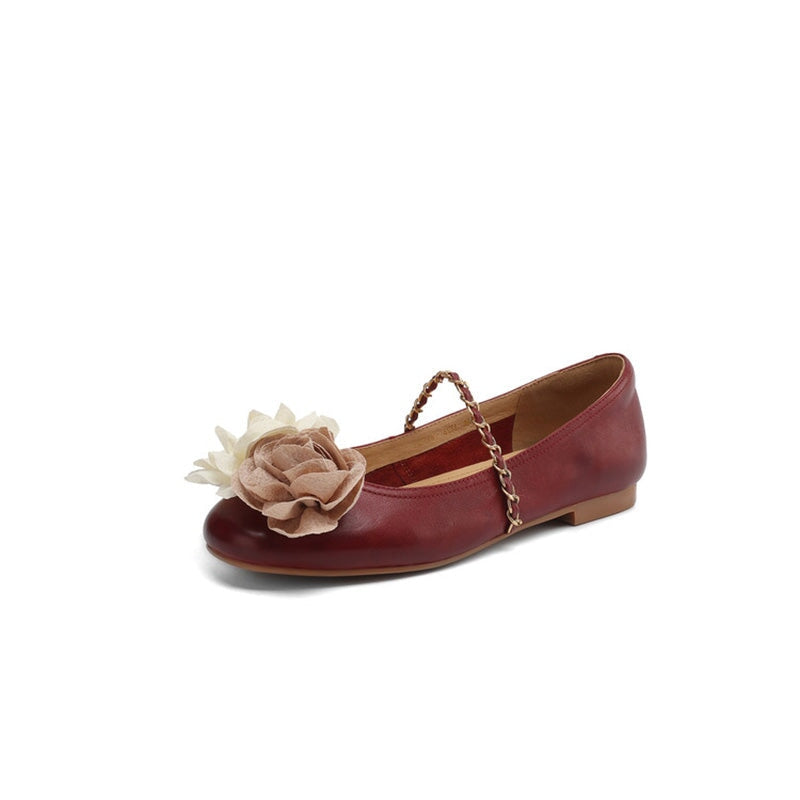 dwarves2382-4 Mary Jane 4.5 Wine Red
