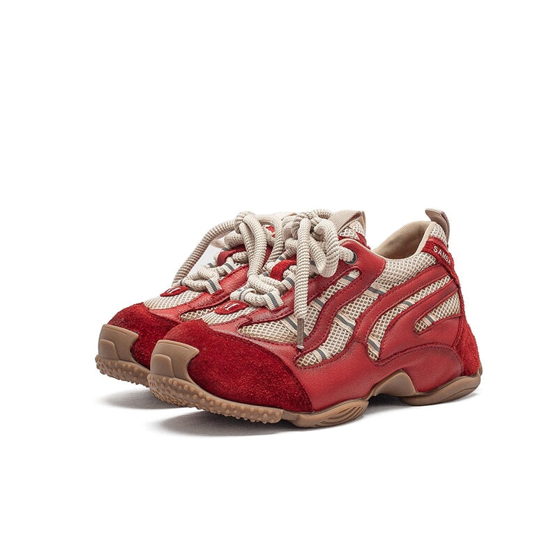 dwarves2402-1 Sneakers 5.5 Red