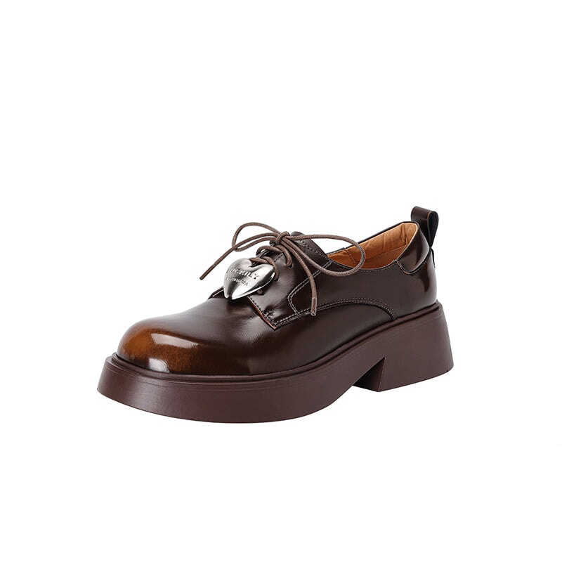 dwarves2450-2 Oxfords &amp; Tie 5 Brown