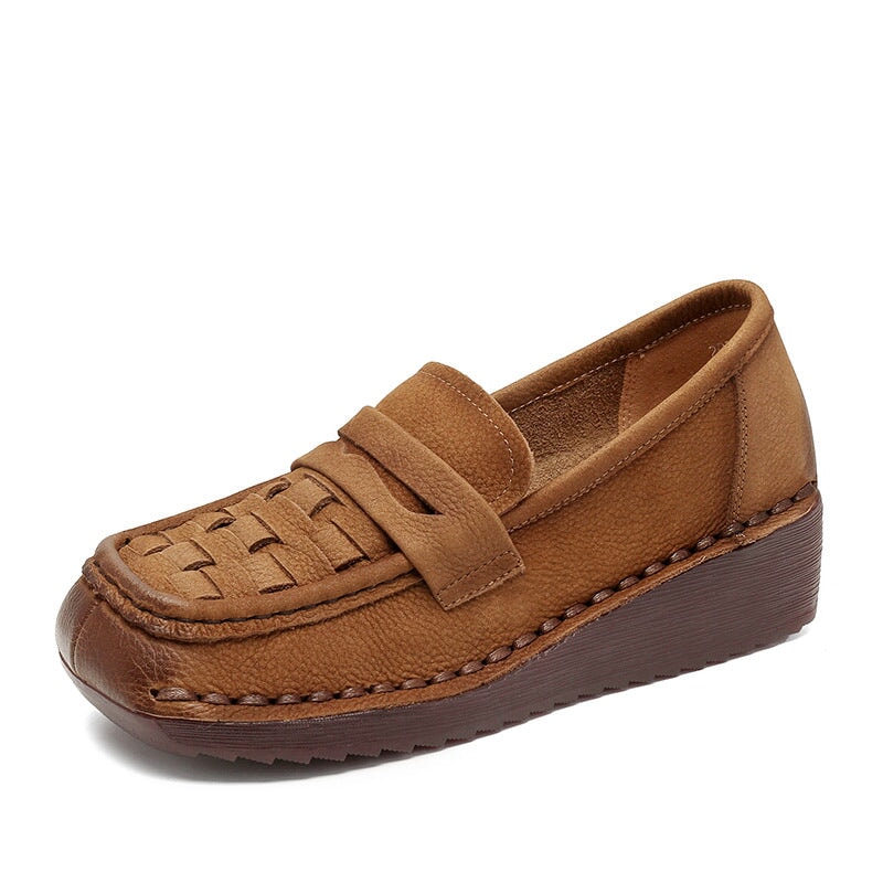 dwarves2455-1 Loafers 5.5 Yellow