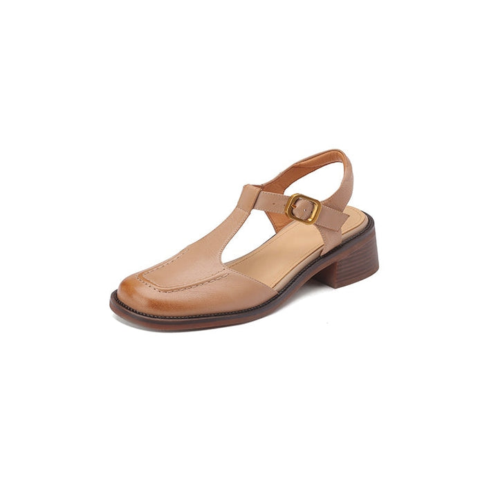 dwarves2460-15 Sandals 5 Beige Apricot