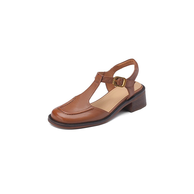 dwarves2460-16 Sandals 5 Coconut Brown
