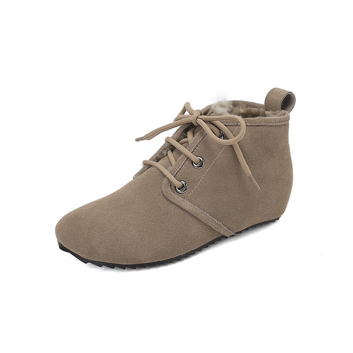 dwarves2462-13 Boots 5 Khaki Shearling Lined