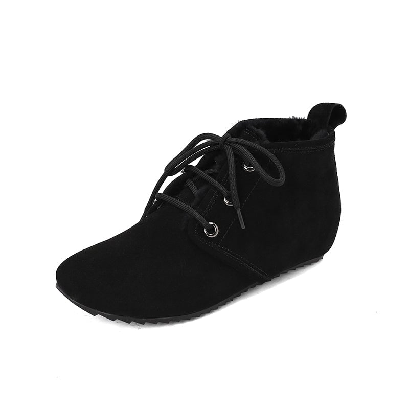 dwarves2462-30 Boots 5 Black Shearling Lined