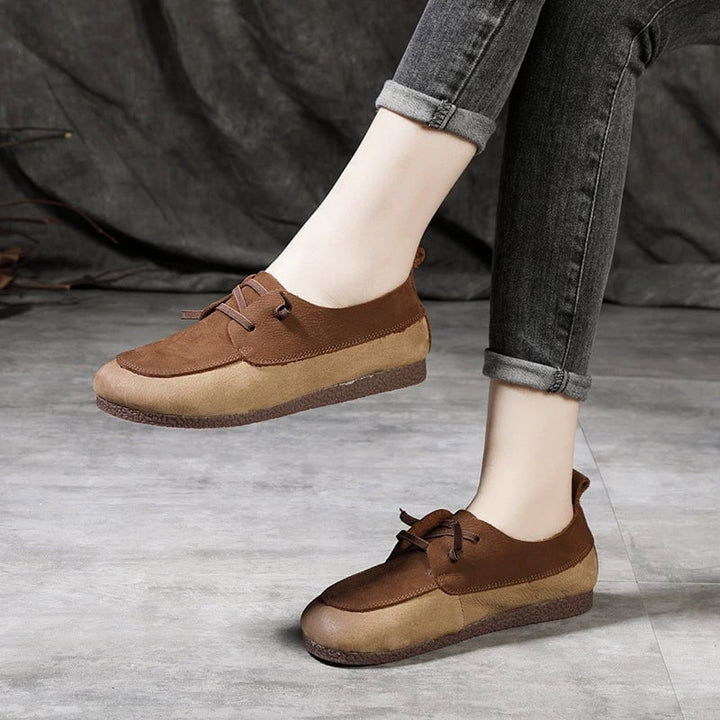 dwarves2469-2 Oxfords &amp; Tie 5.5 Coffee