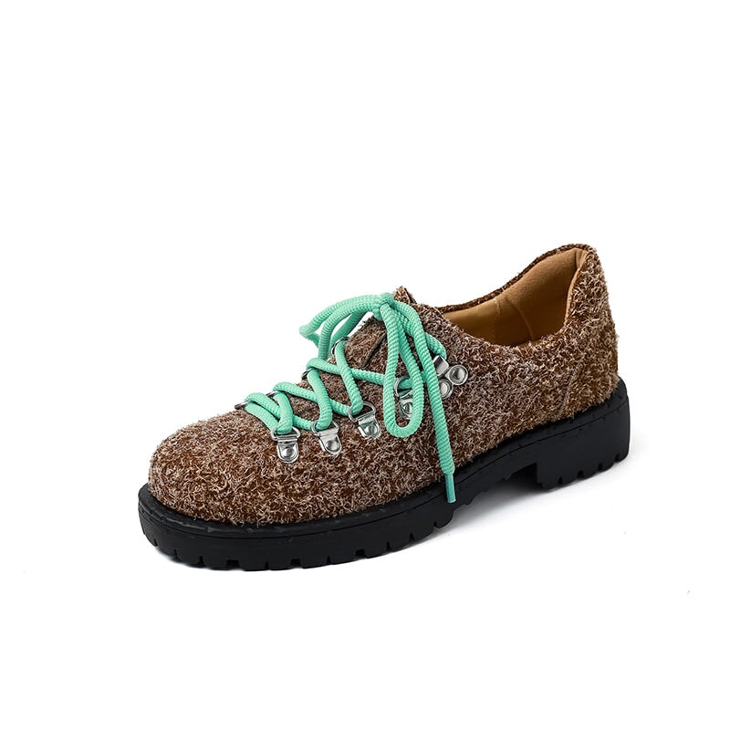 dwarves2470-32 Oxfords &amp; Tie 5 Brown
