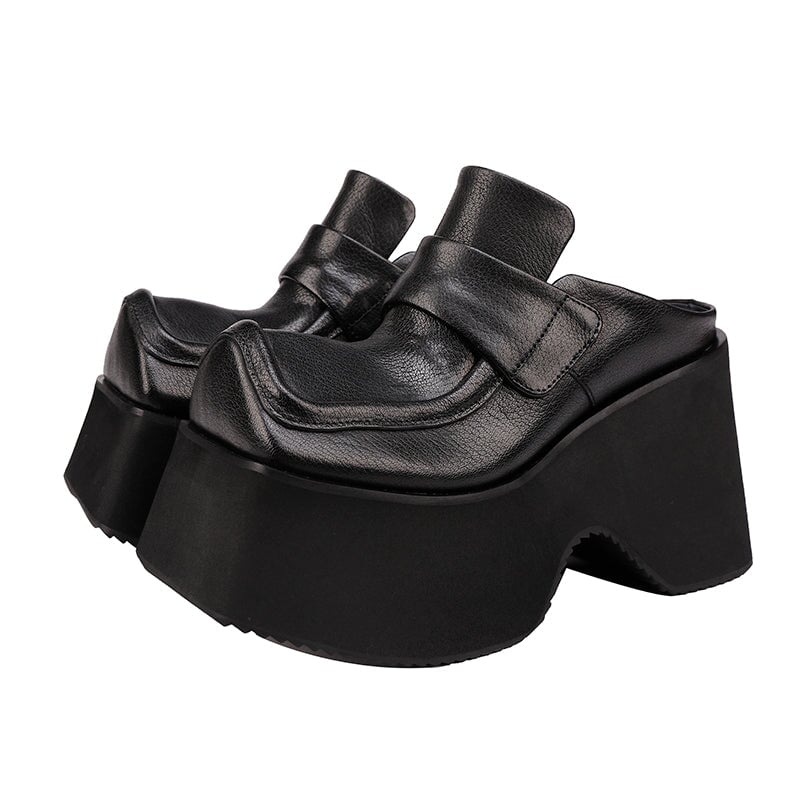 dwarves2494-1 Slippers 5 Black