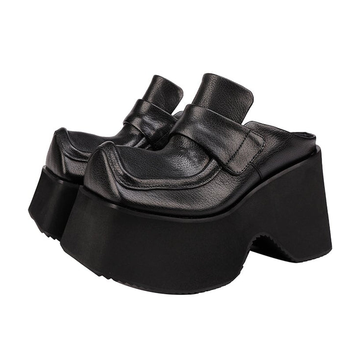 dwarves2494-1 Slippers 5 Black
