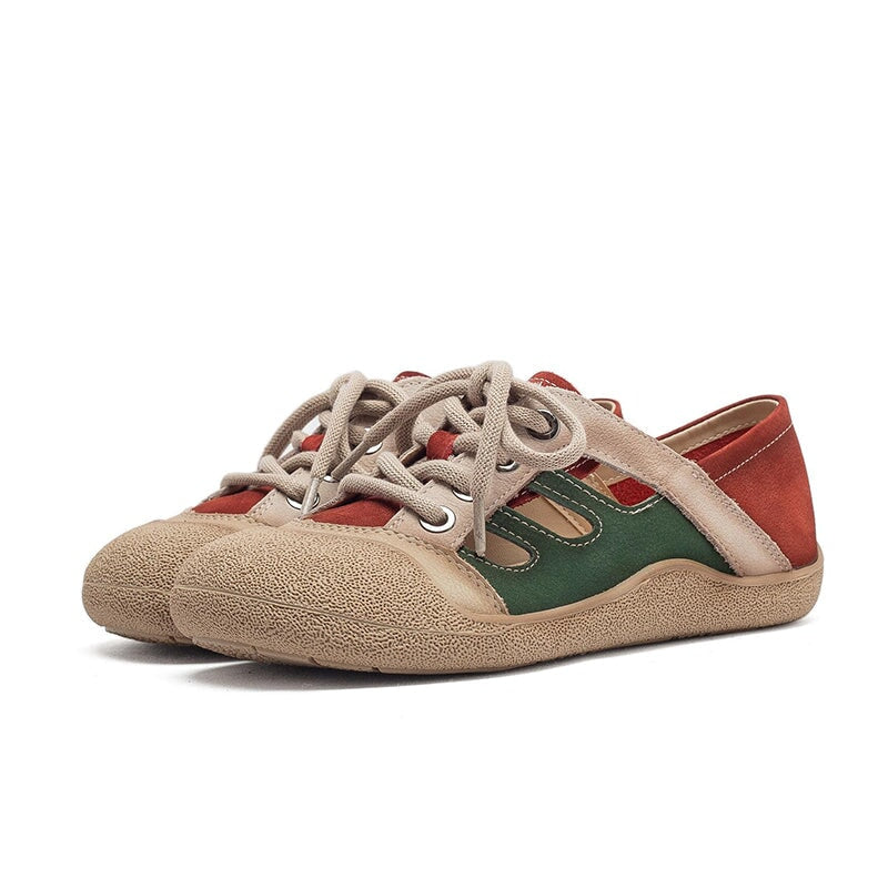 dwarves2517-2 Sneakers 5.5 Red Green
