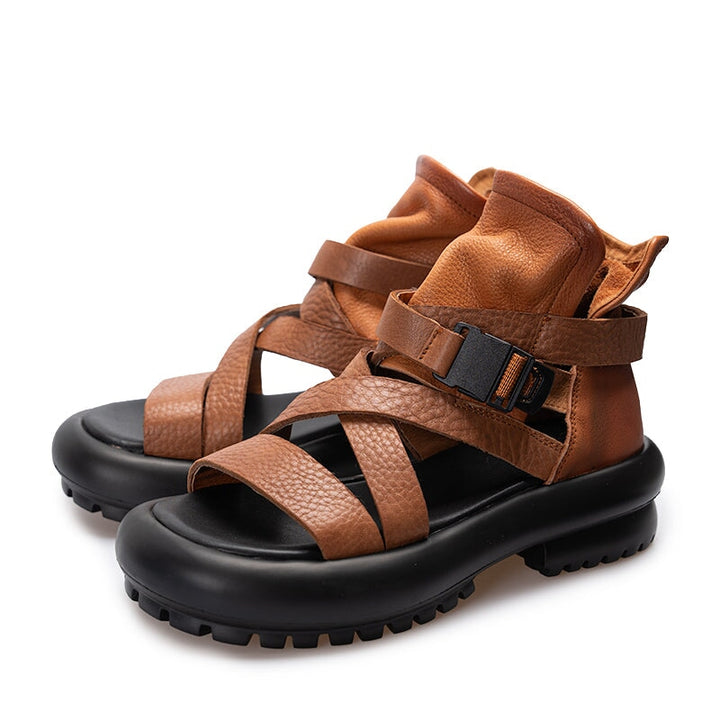 dwarves2523-1 Sandals 5.5 Brown