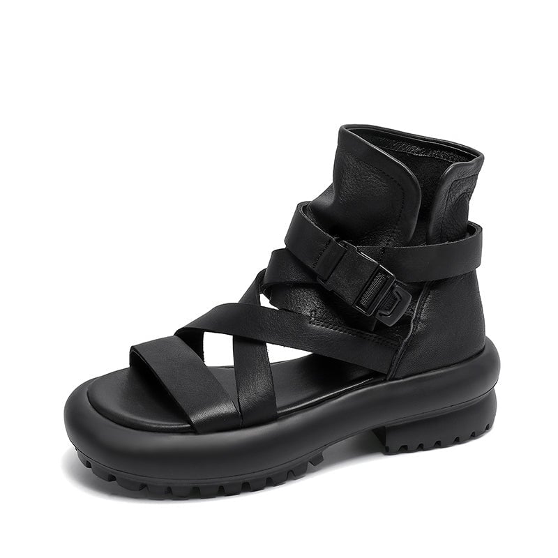 dwarves2523-2 Sandals 5.5 Black