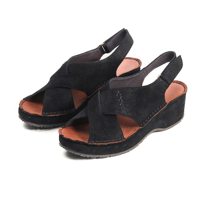 dwarves2541-1 Sandals 5.5 Black