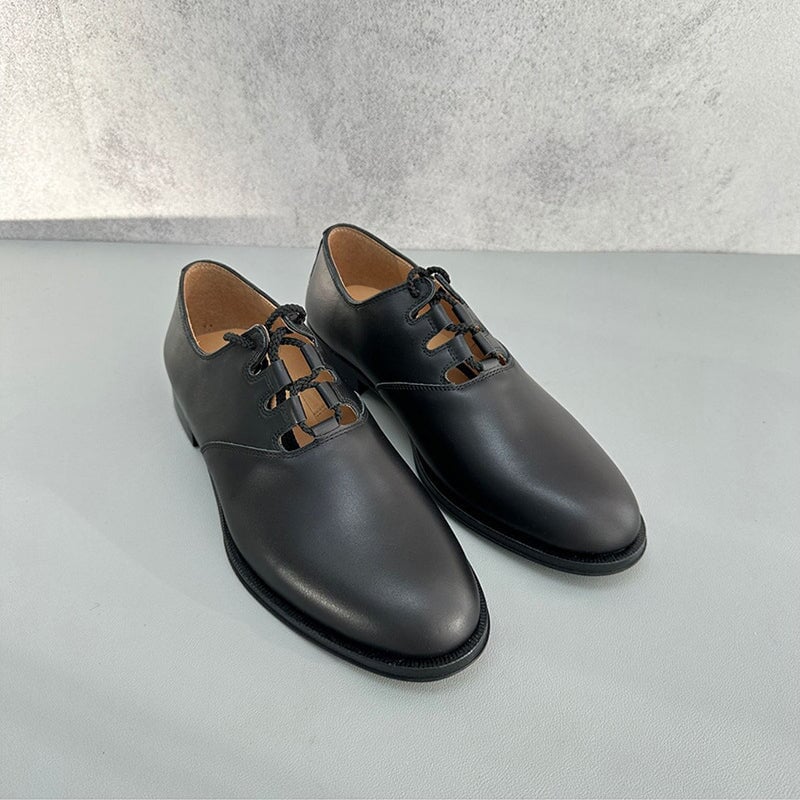dwarves2558-3 Oxfords & Tie 5.5 Black