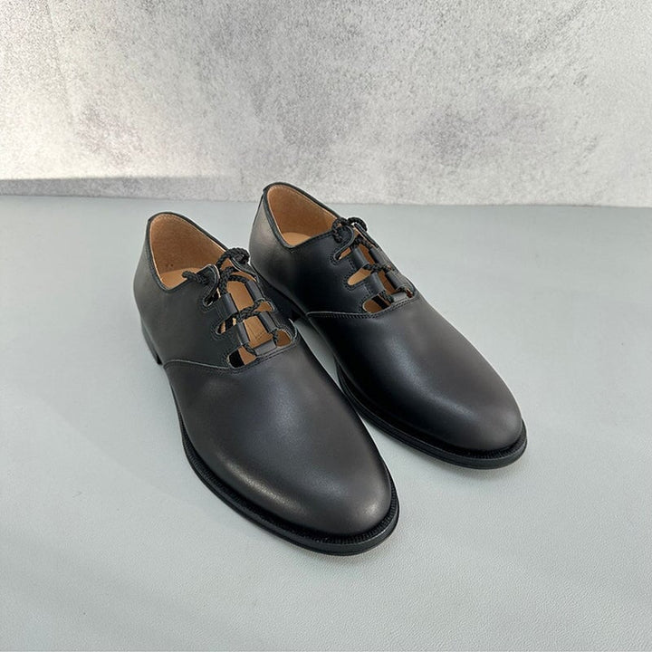 dwarves2558-3 Oxfords &amp; Tie 5.5 Black