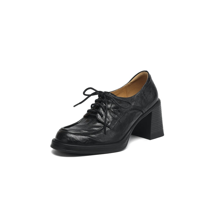 dwarves2560-1 Oxfords &amp; Tie 5 Black