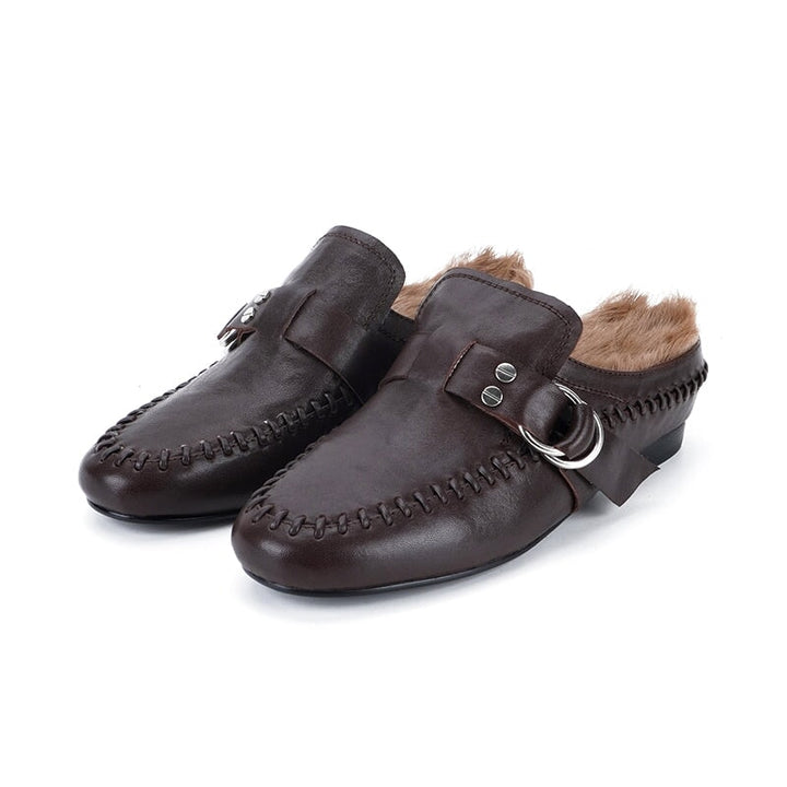 dwarves2567-1 Slippers 5 Brown