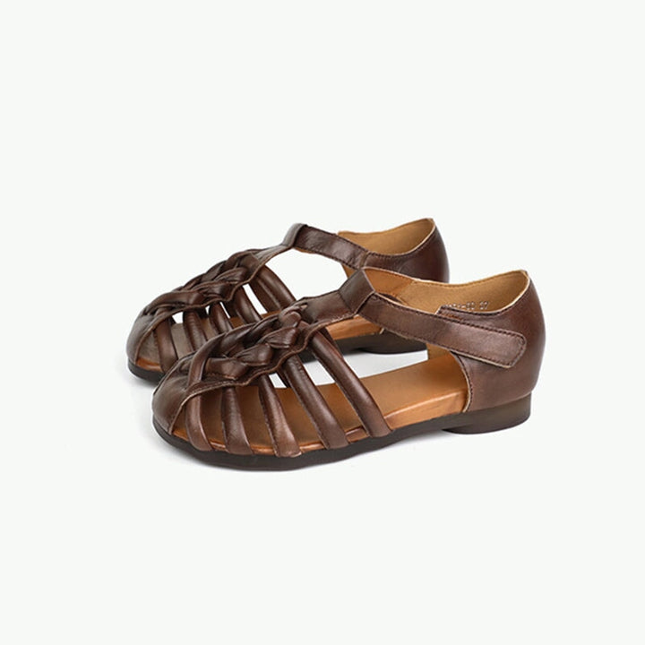 dwarves2568-2 Sandals 5.5 Coffee1