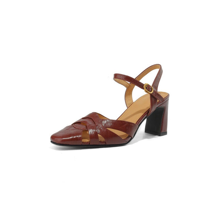 dwarves2570-22 Sandals 4.5 Wine Red