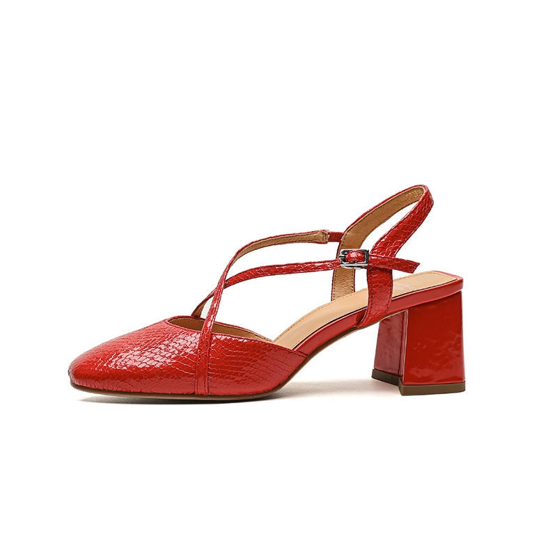 dwarves2578-22 Sandals 4.5 Red