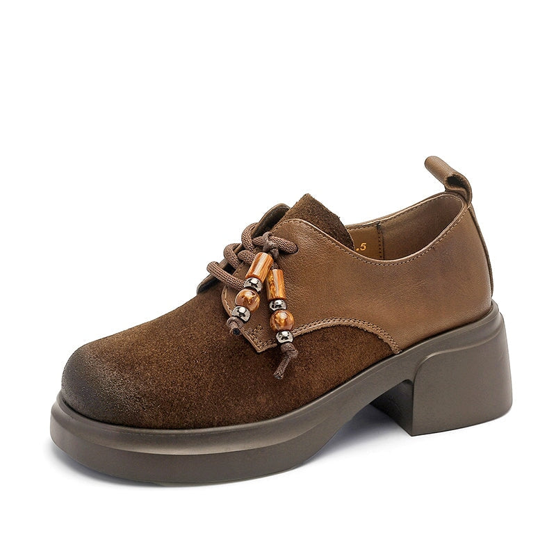 dwarves2586-2 Oxfords &amp; Tie 5.5 Khaki