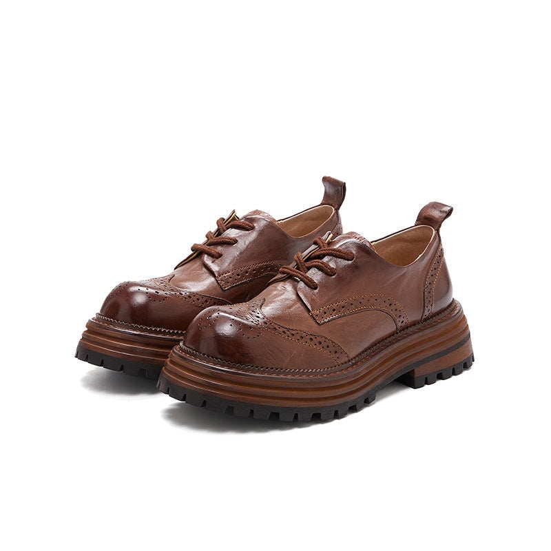 dwarves2587-1 Oxfords &amp; Tie 5.5 Brown