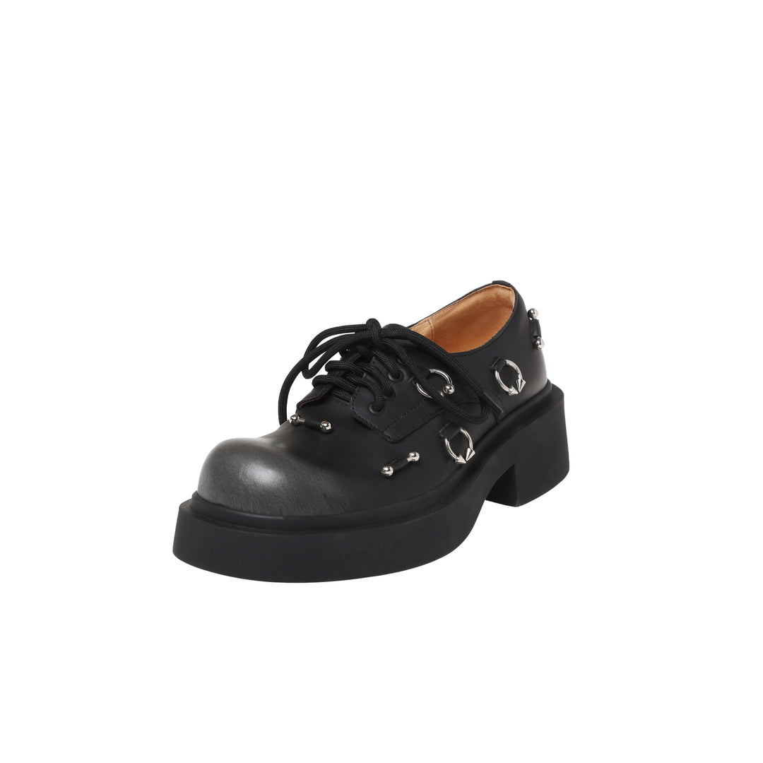 dwarves2632-1 Oxfords &amp; Tie 5 Black