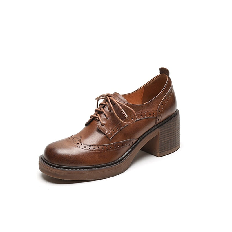 dwarves2670-50 Oxfords &amp; Tie 5 Brown