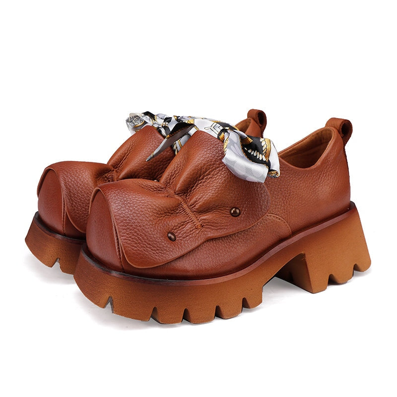 dwarves2687-1 Loafers 5.5 Brown