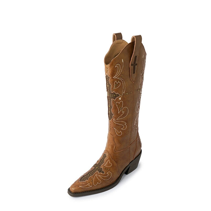 dwarves2718-30 Boots 5 Yellow Brown