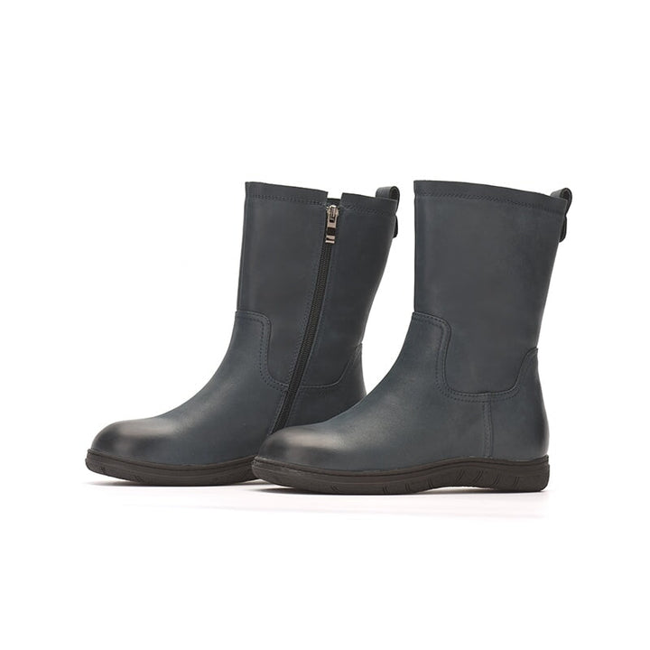 dwarves2735-1 Boots 7 Blue Short Plush