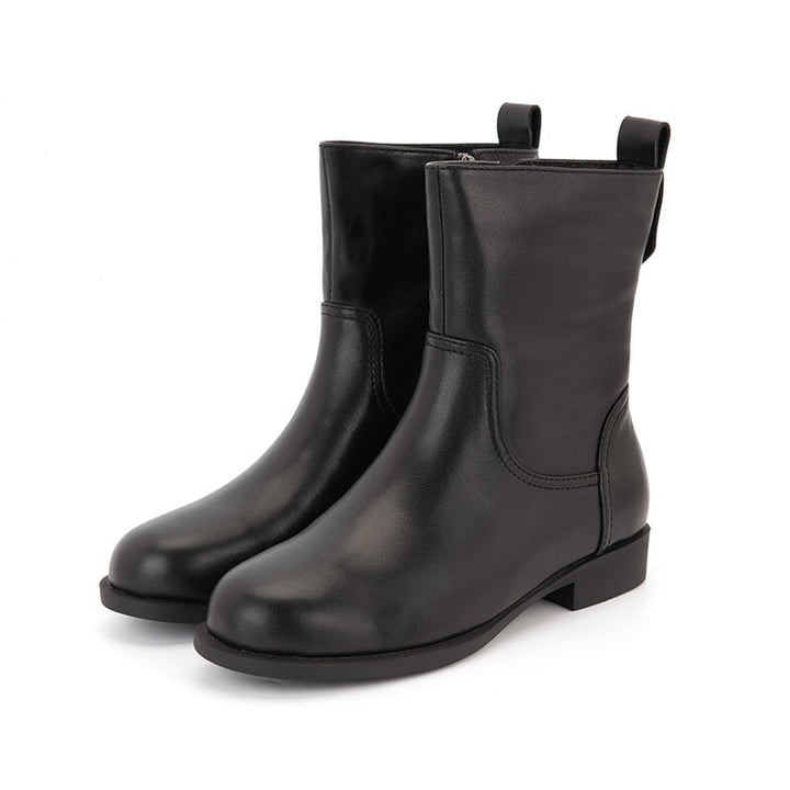dwarves2737-1 Boots 7 Black Short Plush