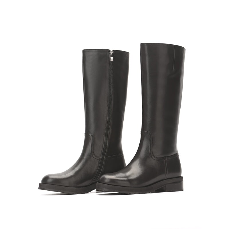 dwarves2738-1 Boots 7 Black Short Plush