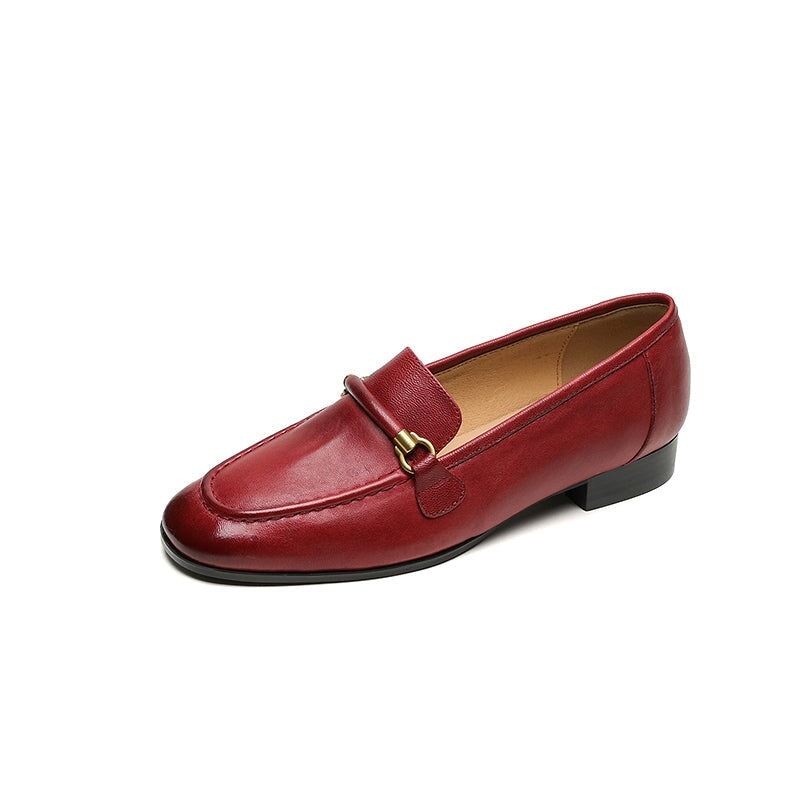 dwarves2743-3 Loafers 5 Red