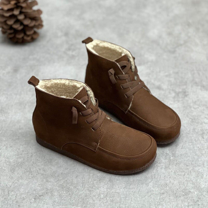 dwarves2749-1 Boots 5.5 Coffee Short Plush