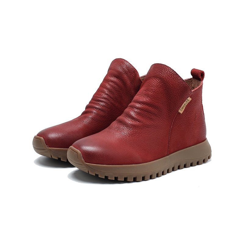dwarves2762-5 Boots 5.5 Dark Red