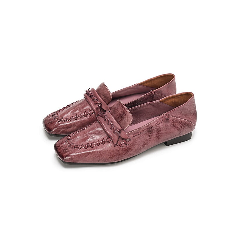 dwarves2789-1 Loafers 5.5 Wine Red