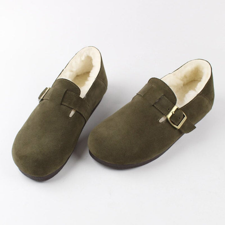 dwarves2790-1 Loafers 5.5 Green