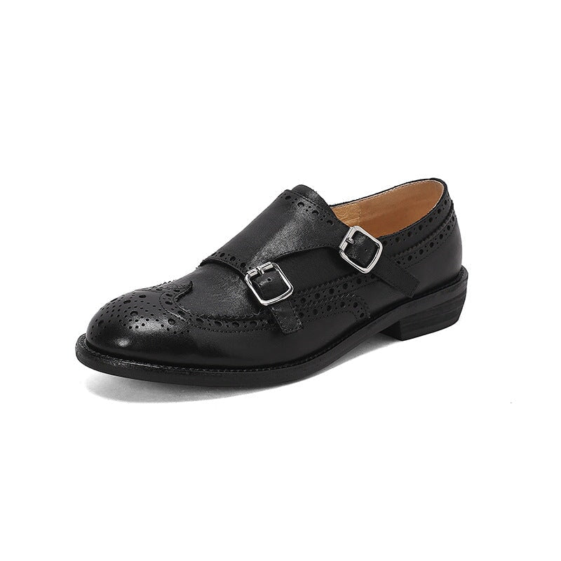 dwarves2802-2 Oxfords &amp; Tie 5 Black