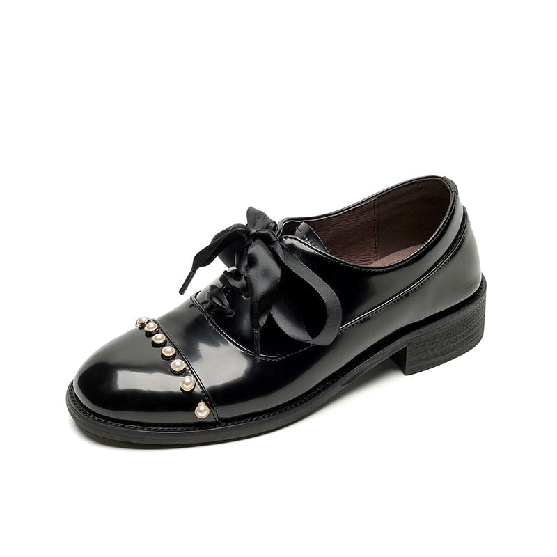 dwarves2805-1 Oxfords &amp; Tie 5 Black