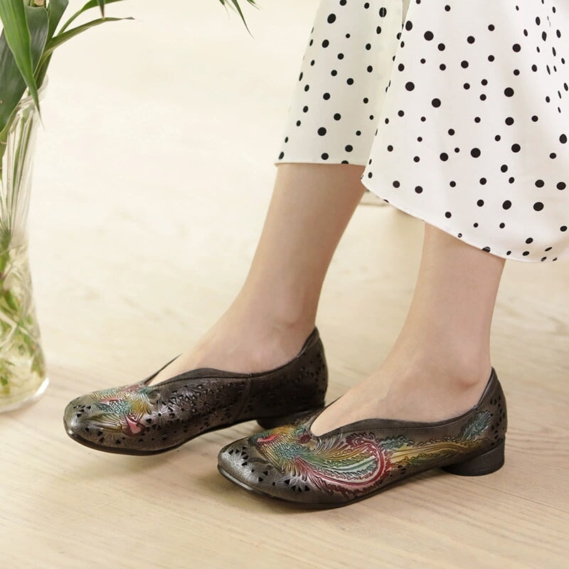 dwarves281-1 Loafers 5.5 Gray