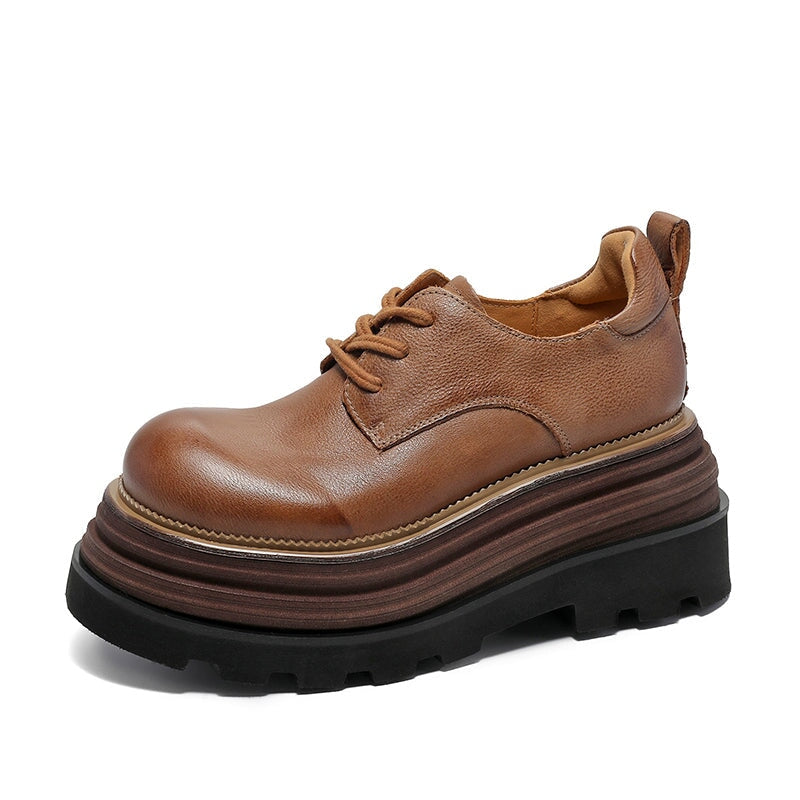 dwarves2816-2 Oxfords &amp; Tie 5 Coffee