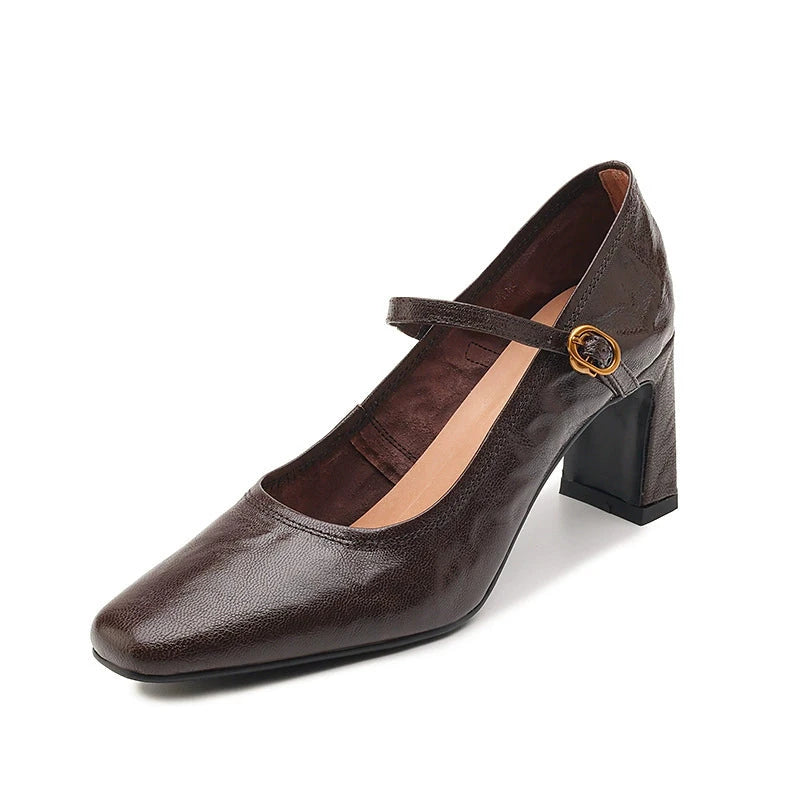 dwarves2823-14 Mary Jane 5.5 Brown 2.76&