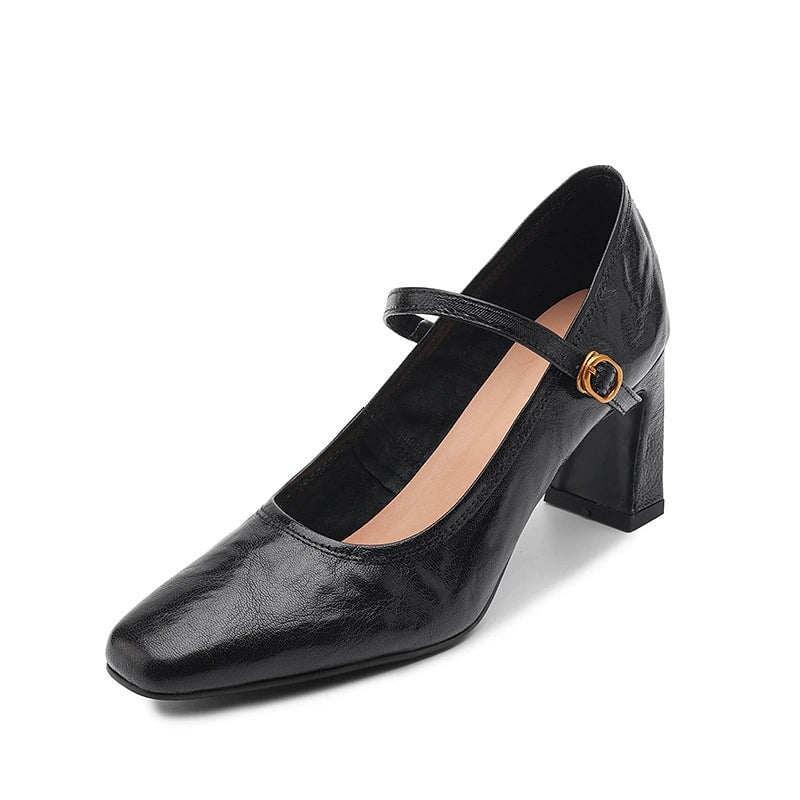dwarves2823-9 Mary Jane 5.5 Black 1.97&