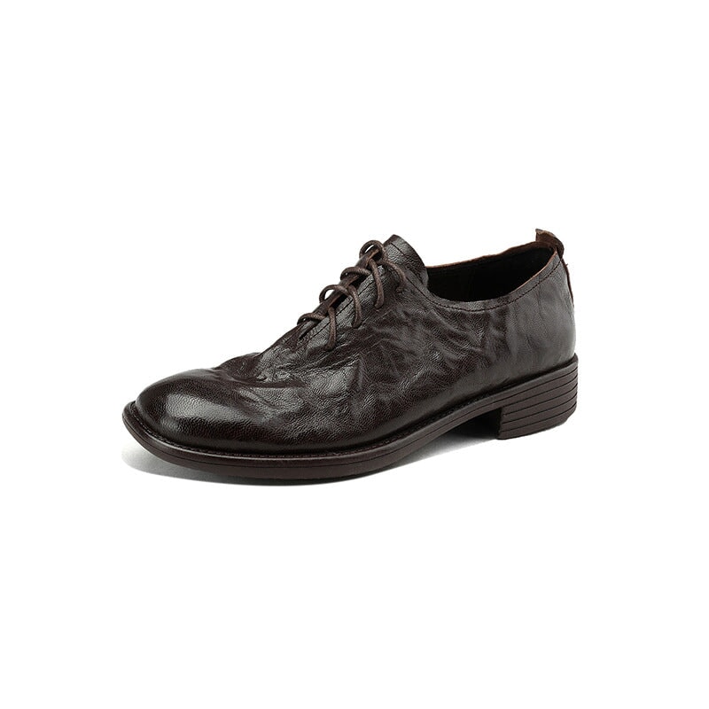 dwarves2839-1 Oxfords &amp; Tie 5 Brown