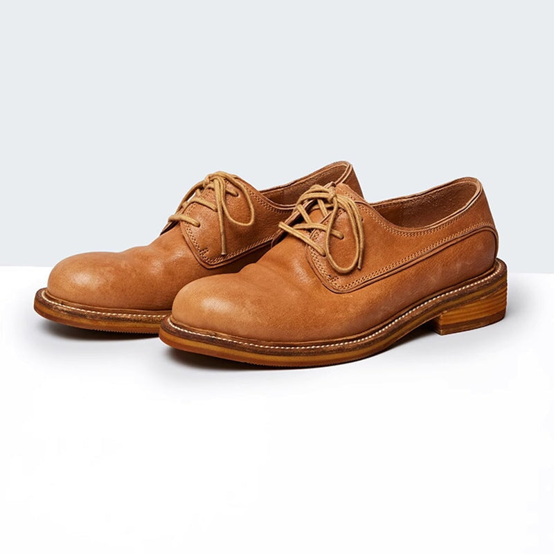 dwarves2852-3 Oxfords &amp; Tie 5.5 Apricot