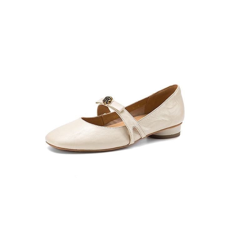 dwarves2855-1 Mary Jane 4.5 Beige